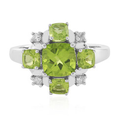 Peridot-Silberring