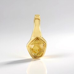 Ciondolo in argento con Citrino (MONOSONO COLLECTION)