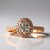 Anello in oro con Diamante Rose de France SI1 di Argyle (Annette)