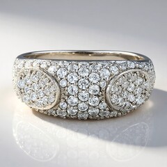 Anello in argento con Zircone
