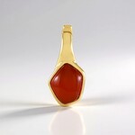 Ciondolo in argento con Corniola (MONOSONO COLLECTION)