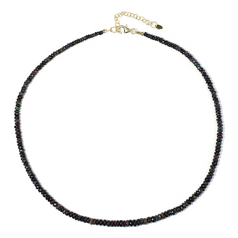 Zilveren halsketting met Mezezo opalen