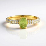 Anello in argento con Sfene
