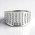 Anello in argento con Topazio Bianco