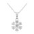 Collier en argent et Topaze blanche