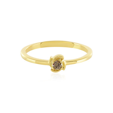Anillo en plata con Diamante I3 champán