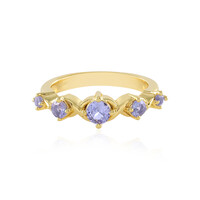 Anello in argento con Tanzanite