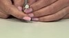 Zilveren ring met een witte maansteen (KM by Juwelo)