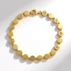 Bracciale in argento con Diamante Cioccolato I2