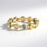 Anello in oro con Diamante Cioccolato I2 (SUHANA)