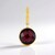 Ciondolo in argento con Rodolite Lampone
