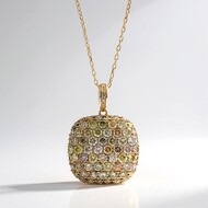 Collar en oro con Diamante fancy SI2 (CIRARI)