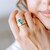 Bague en or et Topaze de Marambaia (de Melo Gold)