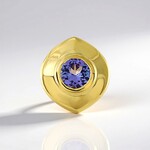 Ciondolo in argento con Tanzanite (MONOSONO COLLECTION)