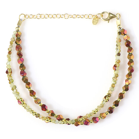 Edelstein-Silberarmband (Riya)