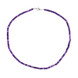 Amethyst-Silberhalskette