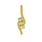 Chrysoberyll-Katzenauge-Silberanhänger