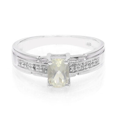 Anello in argento con Ortoclasio