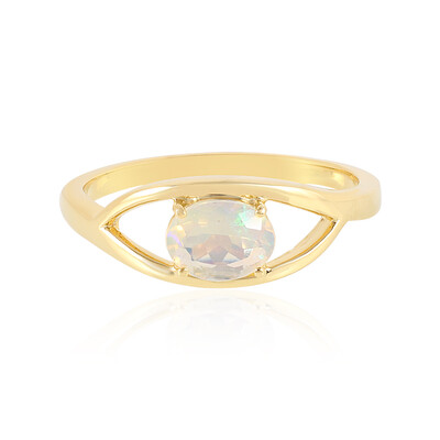 Anello in argento con Opale di Welo