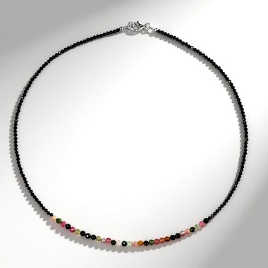 Collar en plata con Turmalina