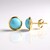 Orecchini in argento con Turchese Sleeping Beauty (de Melo Essence)
