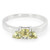 Anillo en plata con Berilo del Amazonas