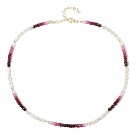 Collar en plata con Perla blanca Freshwater