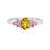 Zilveren ring met een scapoliet
