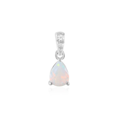 Ciondolo in argento con Opale di Welo