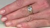 Zilveren ring met een hemel-blauwe topaas