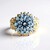 Anello in argento con Acquamarina (Gems en Vogue)