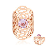 Anillo en plata con Amatista Rosa de Francia