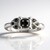 Anello in argento con Diamante Rose de France SI1 di Argyle (Annette classic)