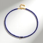 Collana in argento con Tanzanite