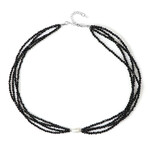 White Freshwater Pearl Silver Necklace