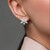 Boucles d'oreilles en argent et Zircon