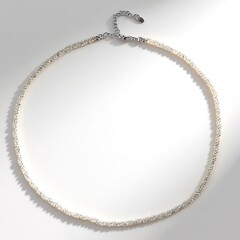 Collana in argento con Topazio Bianco