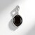 Ciondolo in argento con Legno Fossile (dagen)