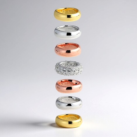Ciondolo in argento con Topazio Bianco (MONOSONO COLLECTION)