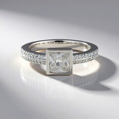 Anello in oro con Zircone (de Melo)