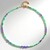 Collier en argent et Emeraude du Brésil