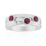 Burmese Ruby Silver Ring (Pallanova)