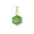 Ciondolo in argento con Lemshuku Tsavorite