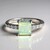 Anello in argento con Opale di Welo