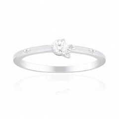 9K SI1 (G) Diamond Gold Ring