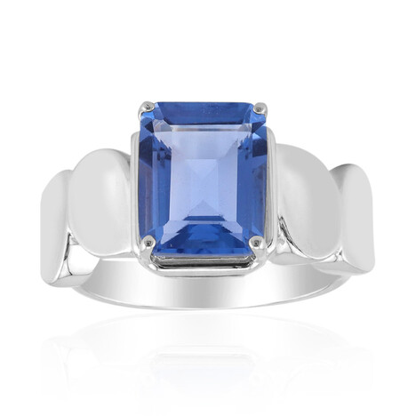 Farbwechsel-Fluorit-Silberring (Pallanova)