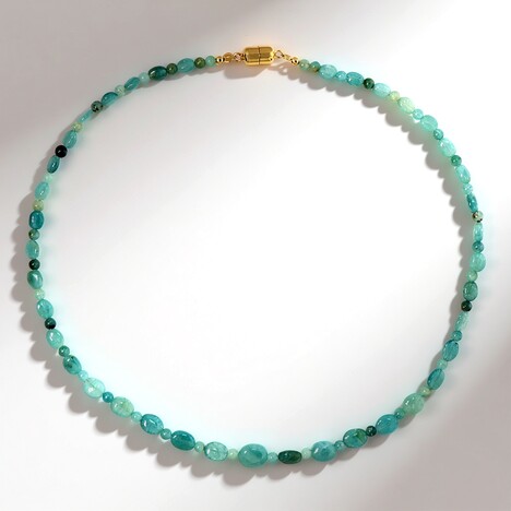 Collana in argento con Grandidierite (Adela Silber)