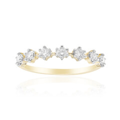 9K SI1 (G) Diamond Gold Ring