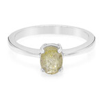 Anello in argento con Labradorite