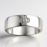 Bague en argent et Diamant I1 (G) (Annette)
